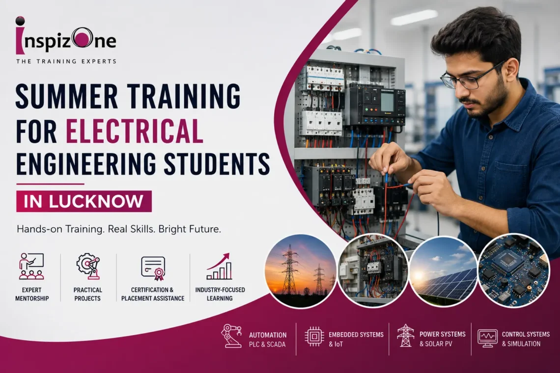 Summer Training for Electrical Engineering Students in Lucknow — Inspizone India