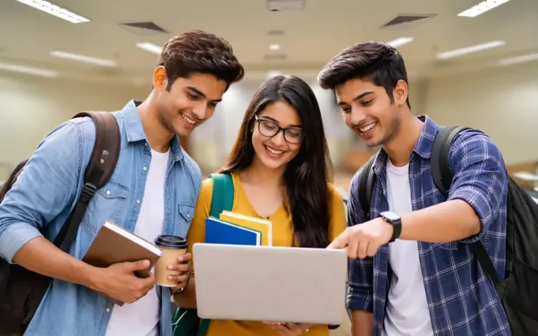 ASP.NET training in Lucknow with students coding on laptops