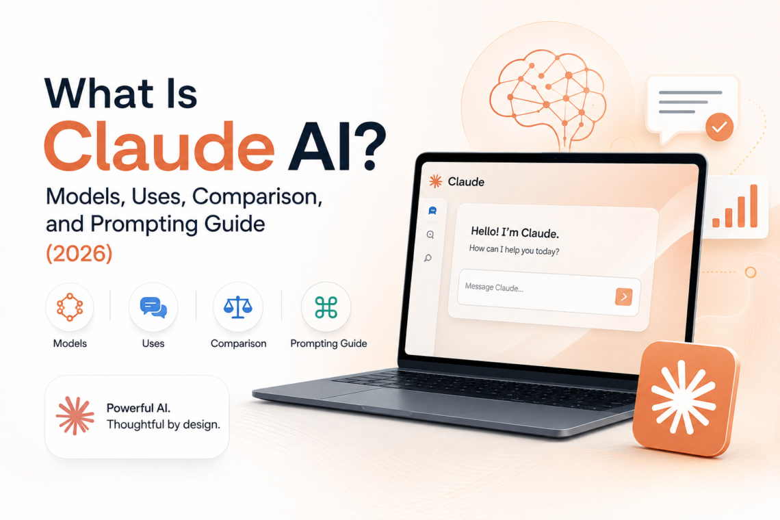 What Is Claude AI? Models, Uses, Comparison, and Prompting Guide (2026)