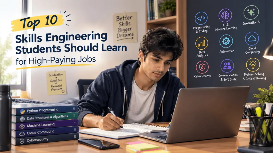 Top 10 Skills Engineering Students Should Learn for High Paying Jobs Inspizone India